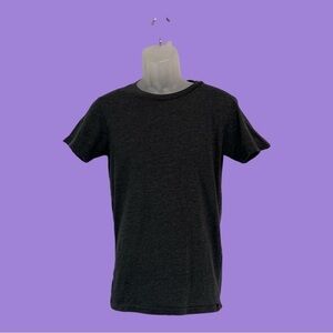 RSVLTS Solid Color T-Shirt Super Soft Cotton Poly Gray Size Small